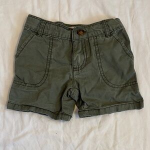 Carter's Olive Green Toddler Shorts